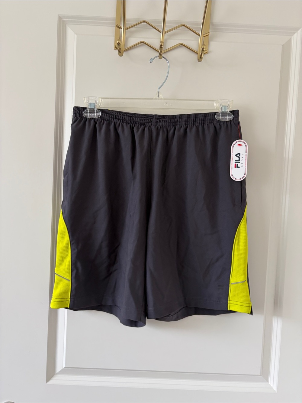 Fila Sport Grey Athletic Shorts